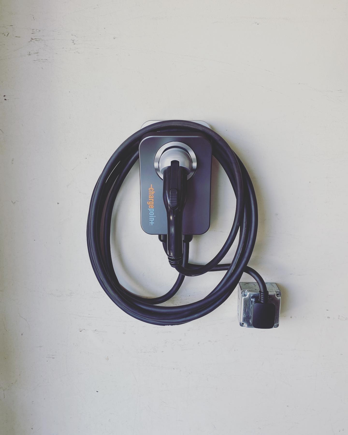 EV charger installation